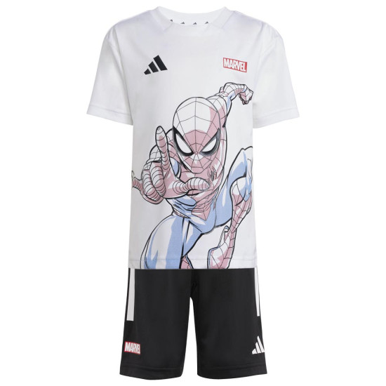 Adidas Παιδικό σετ Marvel Spiderman Tee and Shorts Set Adidas Παιδικό σετ Marvel Spiderman Tee and Shorts Set